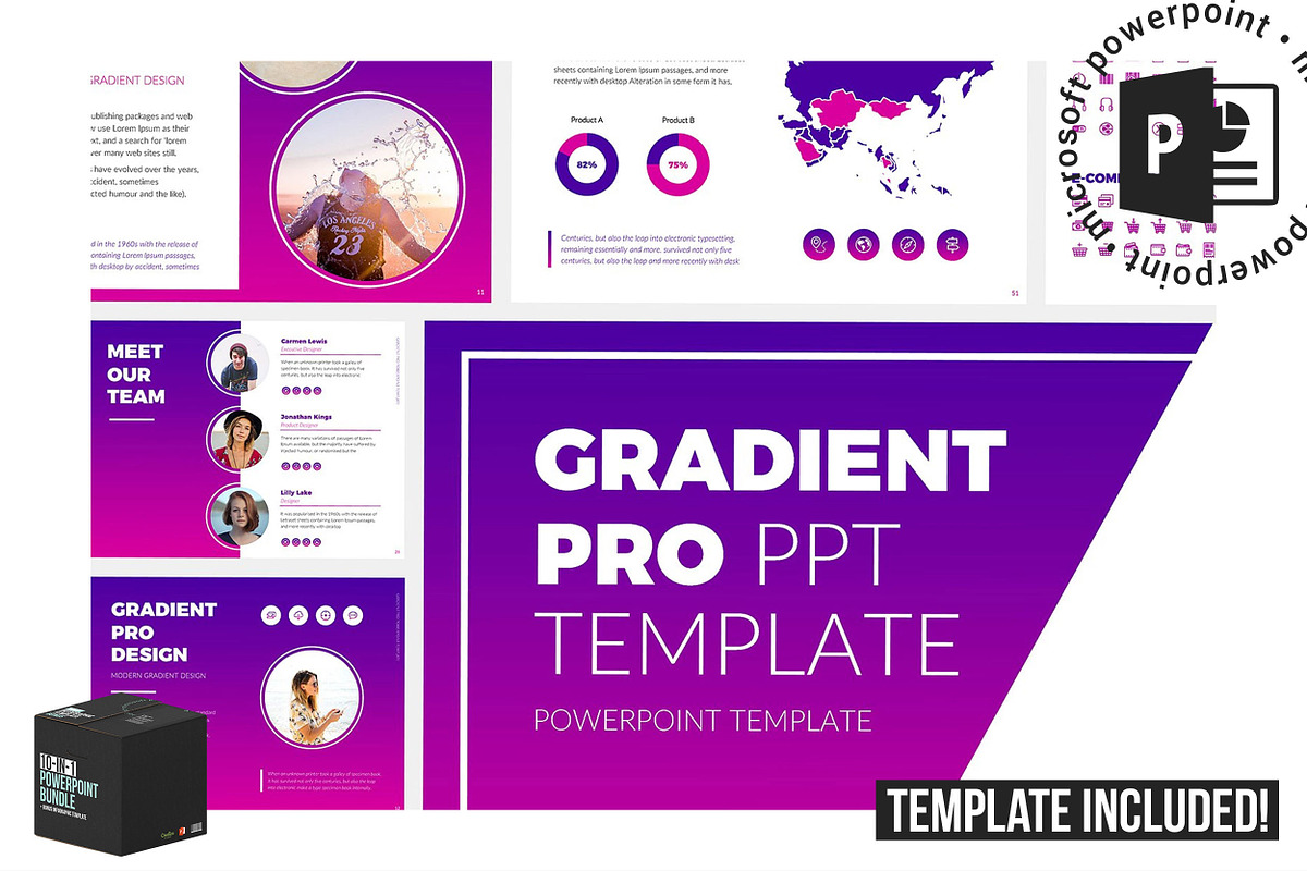 10-IN-1 PowerPoint Bundle, a Presentation Template by Wipavee (Photo 4 of 12)