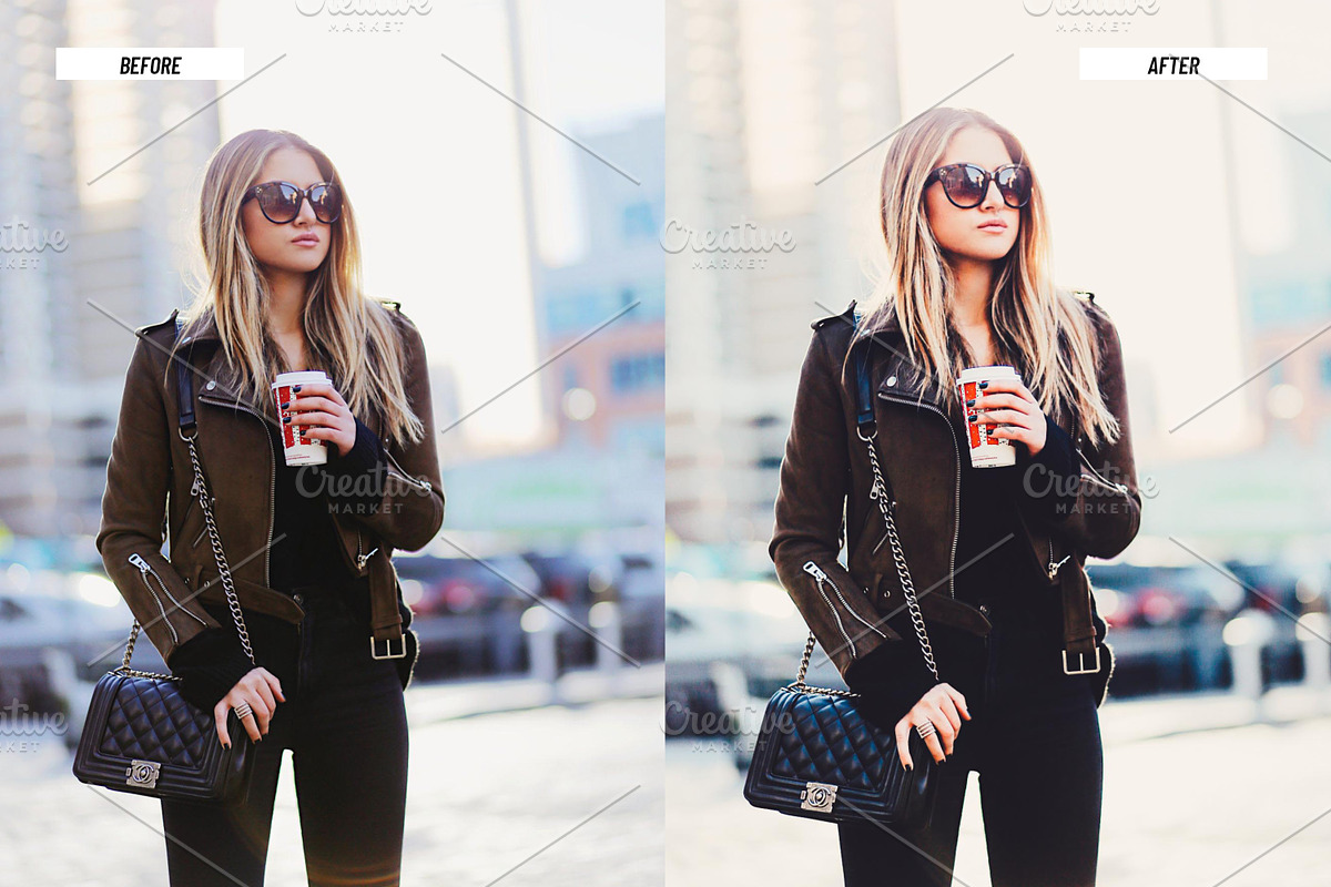 Lightroom Presets Beije Black preview 5