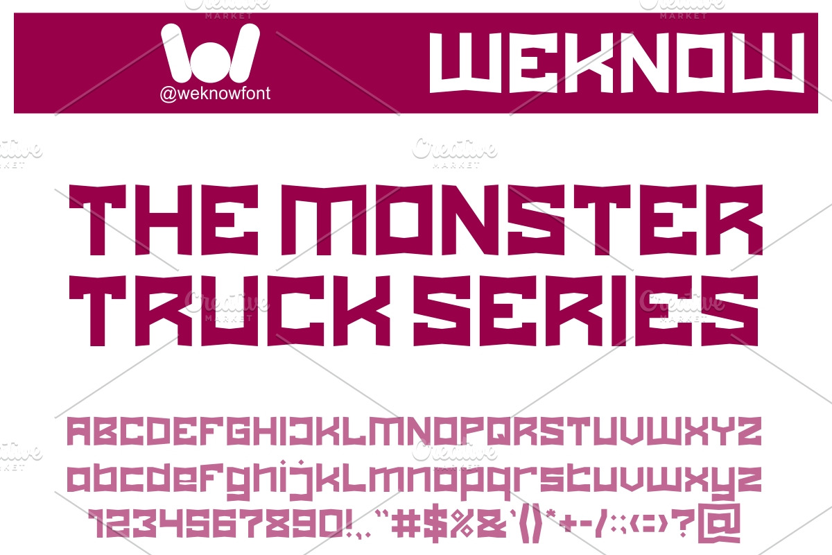 FAST TRACK FONT, a Sans Serif Font by weknow (Photo 2 of 8)