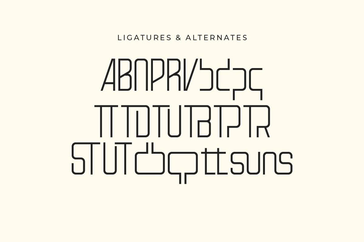 Vesue – Minimalist Simple Sans Serif, a Sans Serif Font by Artiveko (Photo 6 of 8)