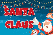 Santa On Duty, a Sans Serif Font by HATFSTUDIO (Thumbnail 4 of 8)