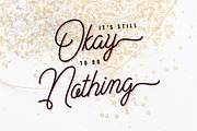 Plandscape smooth monoline font, a Script Font by akrtype (Thumbnail 8 of 8)