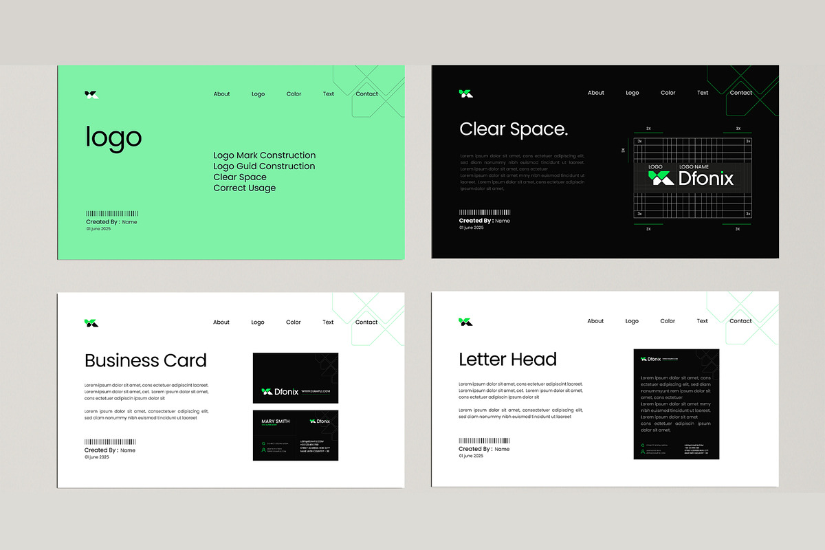 Brand Guidelines Presentation preview 4