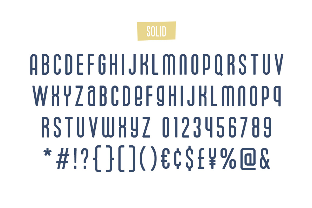 Drive-in Mid-Century Font preview 2