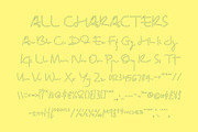CS Daisha Dashed, a Script Font by Craft Supply Co. (Thumbnail 8 of 8)