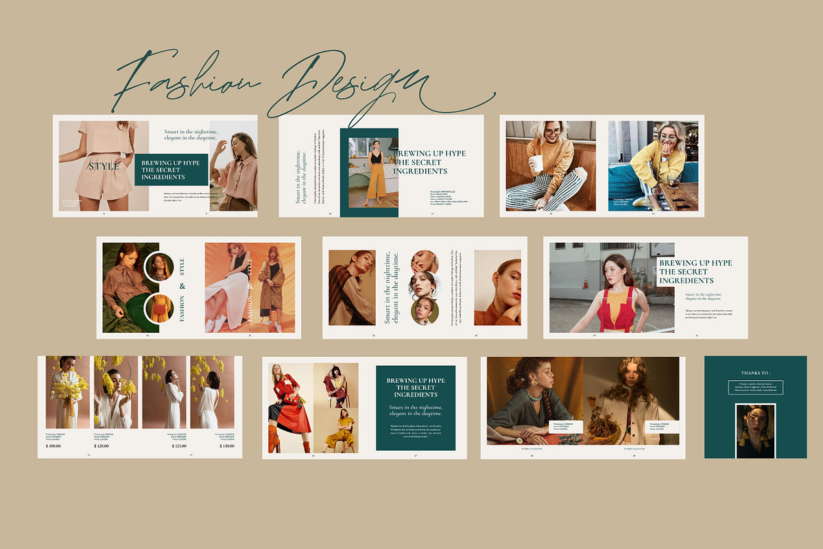 VERSITLE - Fashion Catalogue Design, a Presentation Template by Dirtytemp Studio (Photo 5 of 8)