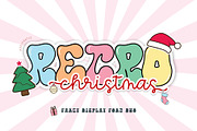 Retro Christmas - Duo Font, a Script Font by AnningArts (Thumbnail 1 of 9)