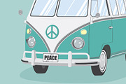 Hippy Car, an Illustration by kulturrrno (Thumbnail 2 of 4)