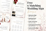 Beauty Burgundy Wedding Website, a Landing Page Template by Everyday Perfection (Thumbnail 8 of 12)