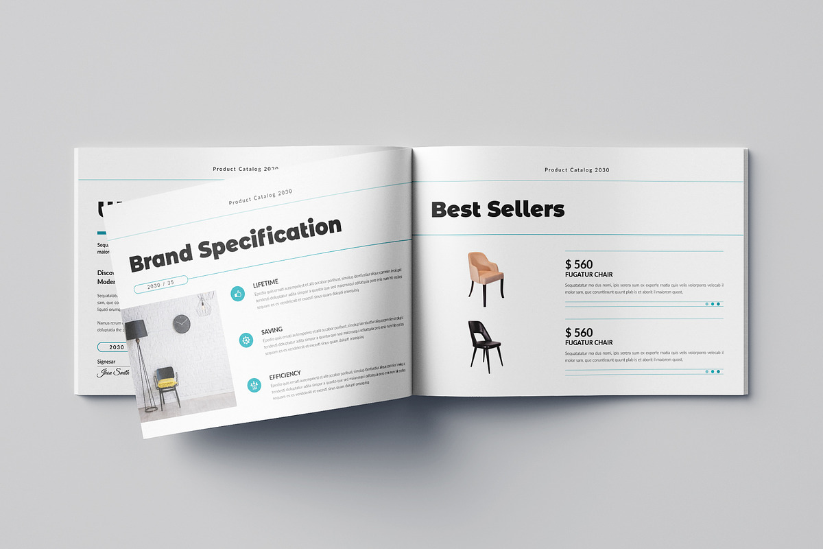 Product Catalog Landscape, a Brochure Template by Pixelpick (Photo 3 of 9)