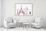 Paris clipart, Eiffel Tower Vector, a Transportation Illustration by MarinadeArt (Thumbnail 7 of 9)