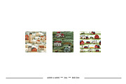On The Farm Retro Art Style Patterns, a Pattern Graphic by karenfoleyphoto (Thumbnail 17 of 18)