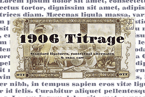 1906 Titrage