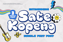 Sate Kopeng - Festival Display Font