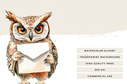 Watercolor Willows Woodland Clipart, an Animal Illustration by Design Scotch (Thumbnail 7 of 8)