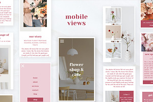 Shop Showit Website Template