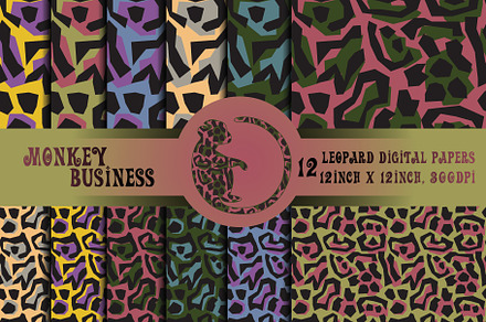 Cheetah print, Leopard pattern pack