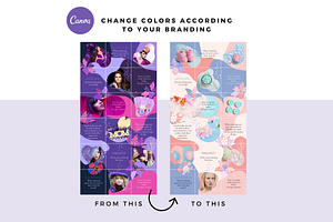 Purple Femme, Canva Instagram Puzzle