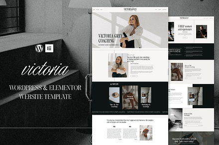 Victoria | WordPress, Elementor pro, a WordPress Template by DesignWithCris