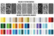 100% Vector Glitter Texture Patterns, a Palette Add-On by Transfuchsian (Thumbnail 4 of 5)