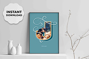 Mythological Alphabet Poster - J, an Illustration by SizenS (Thumbnail 1 of 2)