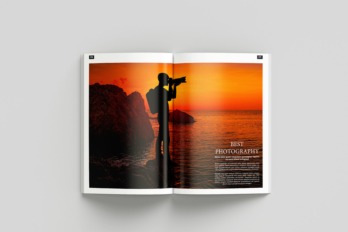 Minimal Multipurpose Magazine, a Magazine Template by Template Shop (Photo 19 of 22)