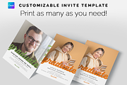 Graduation Announcement Invite, an Invitation Template by Bdemm Studio (Thumbnail 9 of 9)
