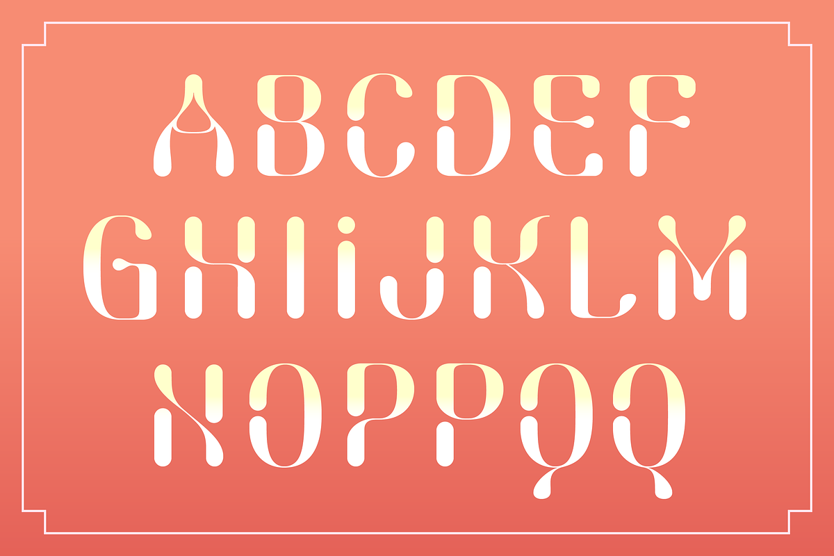 Firefly Elegant Display Font, a Sans Serif Font by SelfBuild Type (Photo 3 of 7)