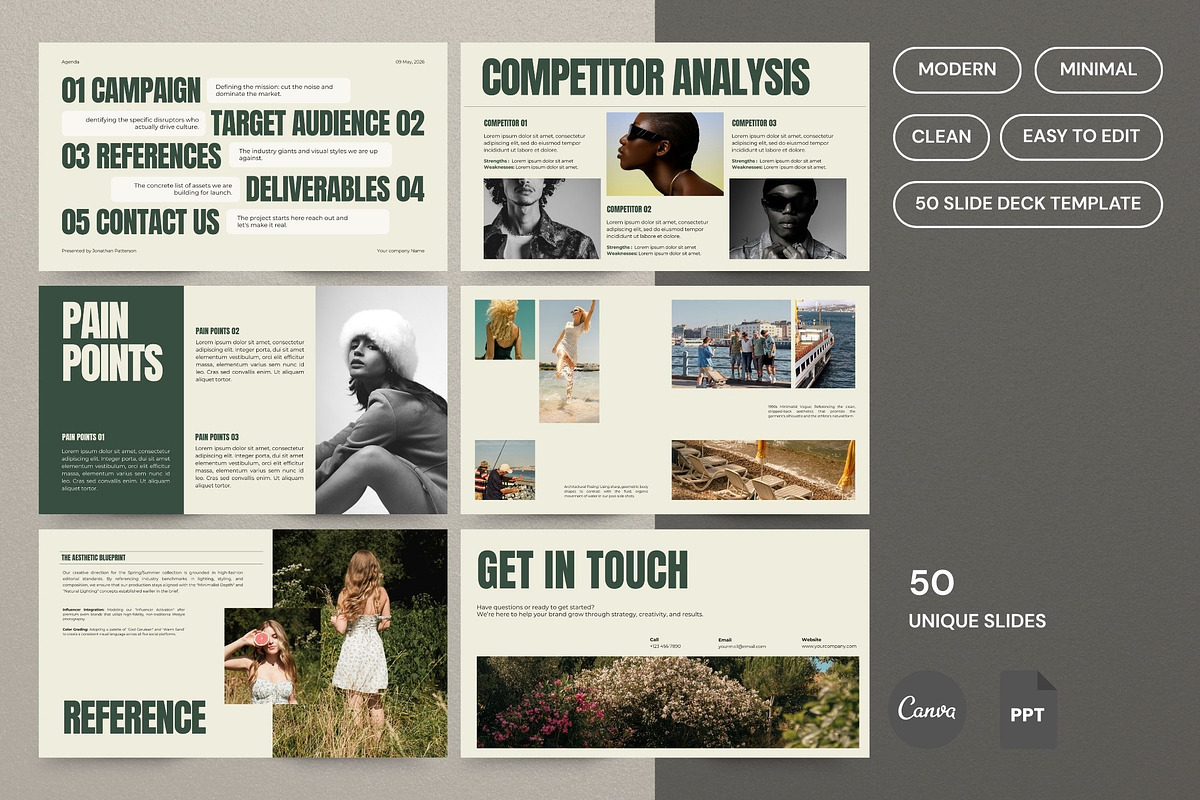 Modern Marketing Research Template, a Presentation Template by Pani Temp. (Photo 12 of 12)