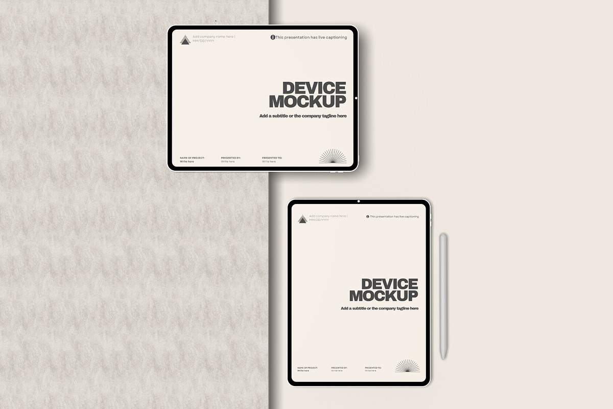 iPad Pro Mockup, an iPad Mockup by ulfatunnazira (Photo 3 of 8)