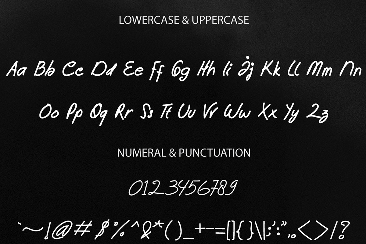 Antasena – Classic Handwritten Font, a Script Font by Bercreative (Photo 5 of 5)