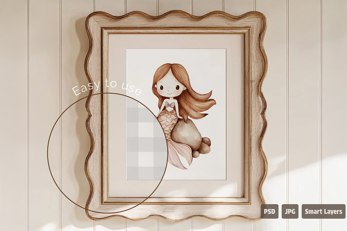 Floral Nostalgia Mockup Frames, a Product Mockup by NikiArts (Photo 7 of 10)
