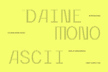 CS Daine Mono Ascii