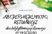 Dream Alley Font, a Handwritten Font by Rad Fonts (Thumbnail 5 of 6)