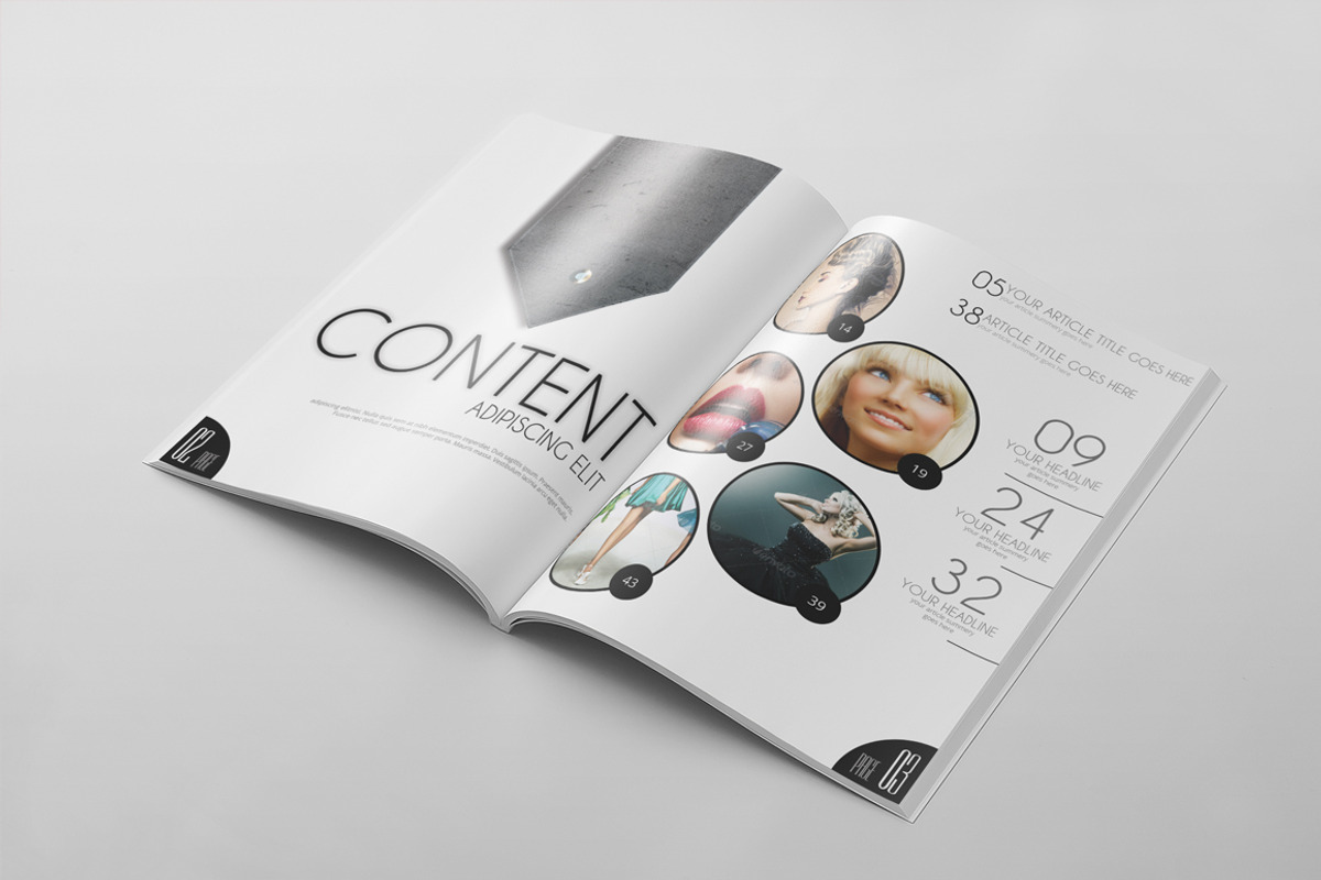 Magazine Template 33, a Magazine Template by pmvch (Photo 2 of 17)