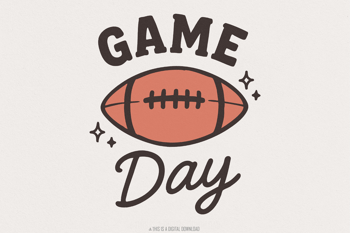 Game Day PNG, Digital Download, an Illustration by SharpMarketplace (Photo 1 of 9)