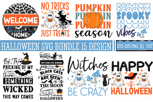 Halloween SVG Mega Bundle, an Object Illustration by Digital Artistic99