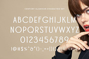 Century Glamour - Stylish Sans Serif, a Sans Serif Font by Typeformers (Thumbnail 4 of 5)