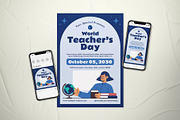 World Teacher's Day Flyer Set, a Flyer Template by The Good Store (Thumbnail 1 of 2)