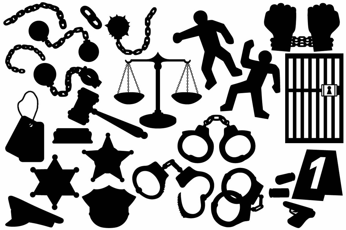 Law enforcement agencies, police, an Object Illustration by LineworkStock (Photo 3 of 3)