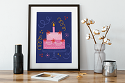 Birthday Party Kit, a Decorative Illustration by miumiu (Thumbnail 10 of 15)