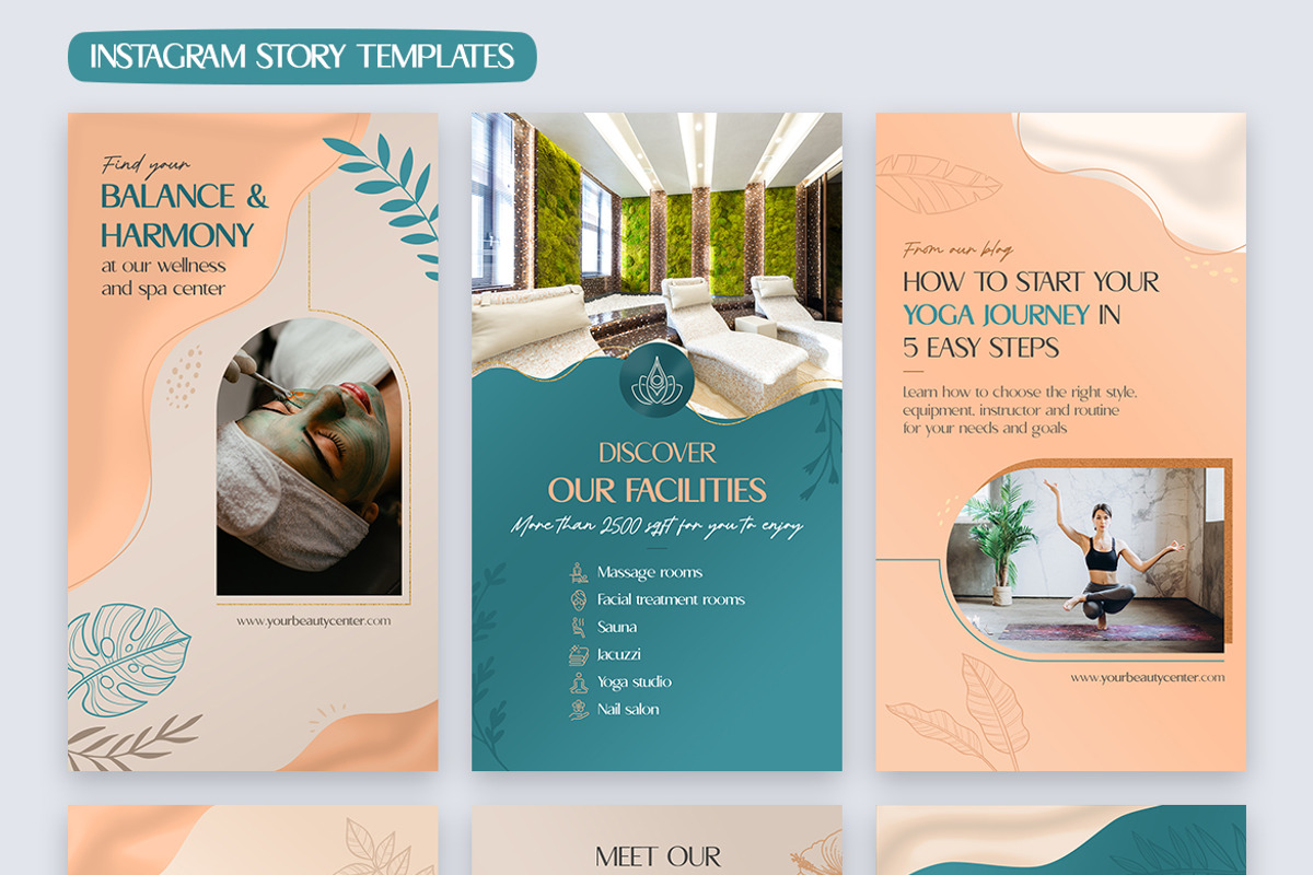 Social Media Kit - Spa and Wellness, a Social Media Template by Brandify Studio (Photo 6 of 7)