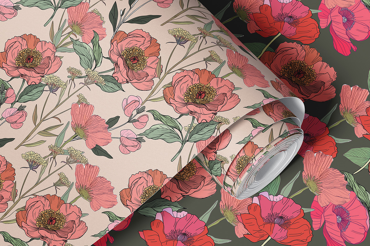 Whimsical Garden Patterns & Prints, a Decorative Illustration by Muse Artist (Photo 16 of 20)