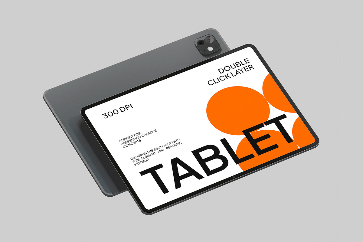 Tablet Mockup, an iPad Mockup by Permadi Creative (Photo 2 of 3)