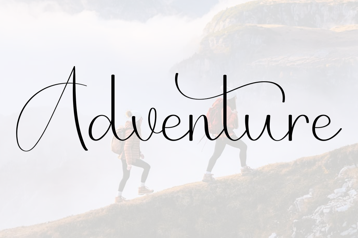 Vocation, a Handwritten Font by FreshTypeINK (Photo 5 of 7)