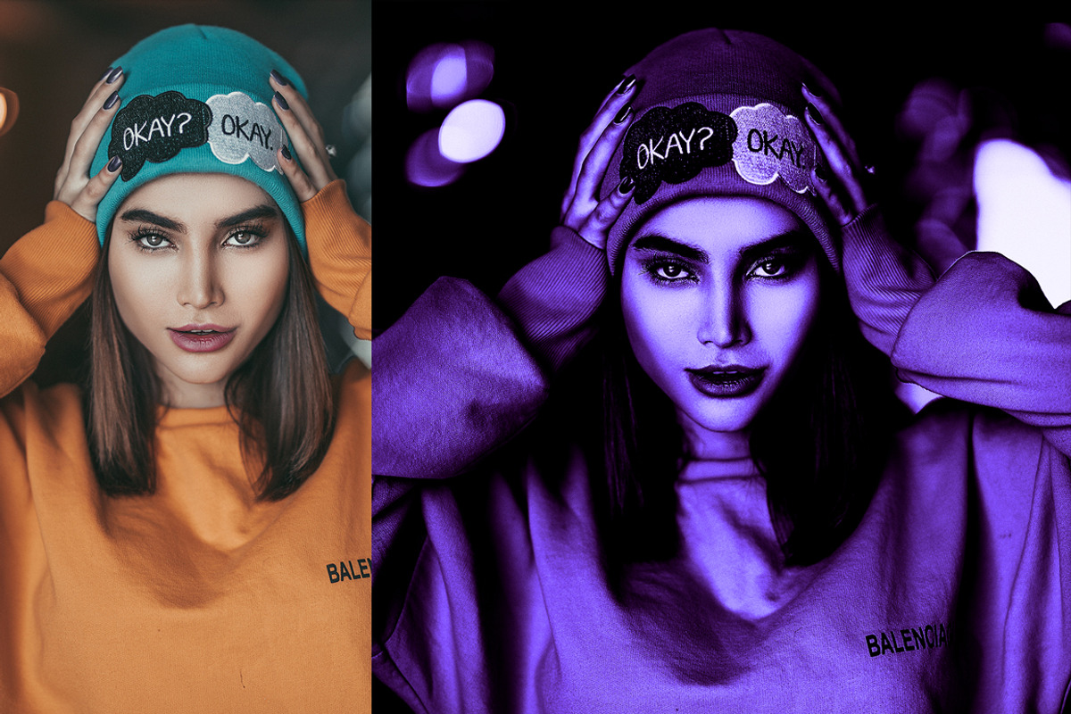 Dark Color Effect Action preview 7