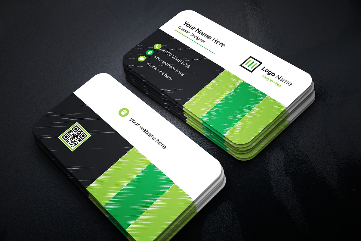 Business Card Design Template, a Business Card Template by mijli (Photo 11 of 16)