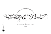 Anglez Script, a Script Font by Hurufatfont (Thumbnail 3 of 10)