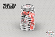 Mason Jar Gift Packaging Mockup, a Packaging Mockup by INCDesign (Thumbnail 7 of 8)