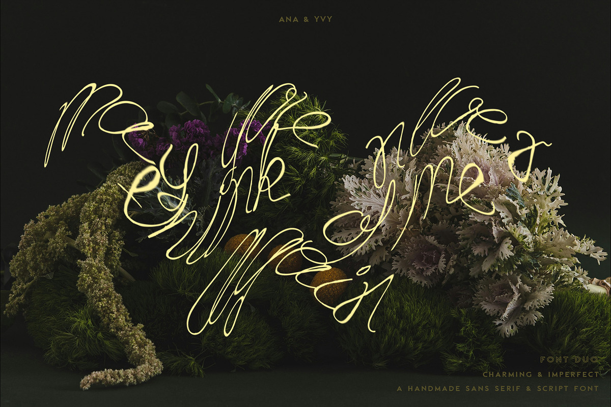 Ruban Soyeux Script & Sans Font Duo, a Handwritten Font by ana & yvy (Photo 22 of 32)